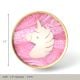 Kids Handmade Brass Unicorn Knob
